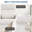 Fauteuil inclinable inclinable à réglage électrique avec massage et poches latérales chauffantes et port USB-394514654