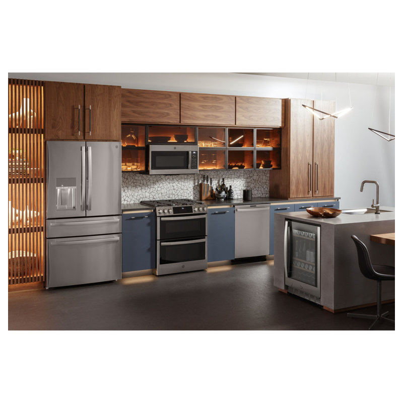 GE Profile Smart Appliances 30" 6.7 cu.ft. Smart Slide-in Gas Range with Griddle and Grill