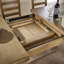 Ciro 2m Extending Dining Table & Oak Set 6 Slatted Back Chairs-1132926315-1132926317