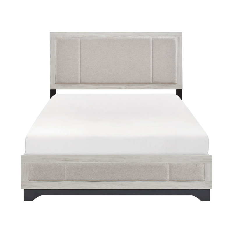 Upholstered Platform Bed, Queen