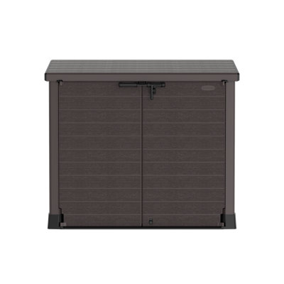 Flat Lid 5 ft. W x 3 ft. D Horizontal Garage Shed