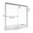 Classic 56.06" W x 56" H Bypass Semi-Frameless Tub Door-14171031-14171032
