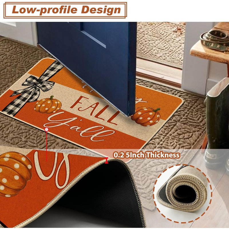 Ensemble de tapis de cuisine Fall Farmhouse