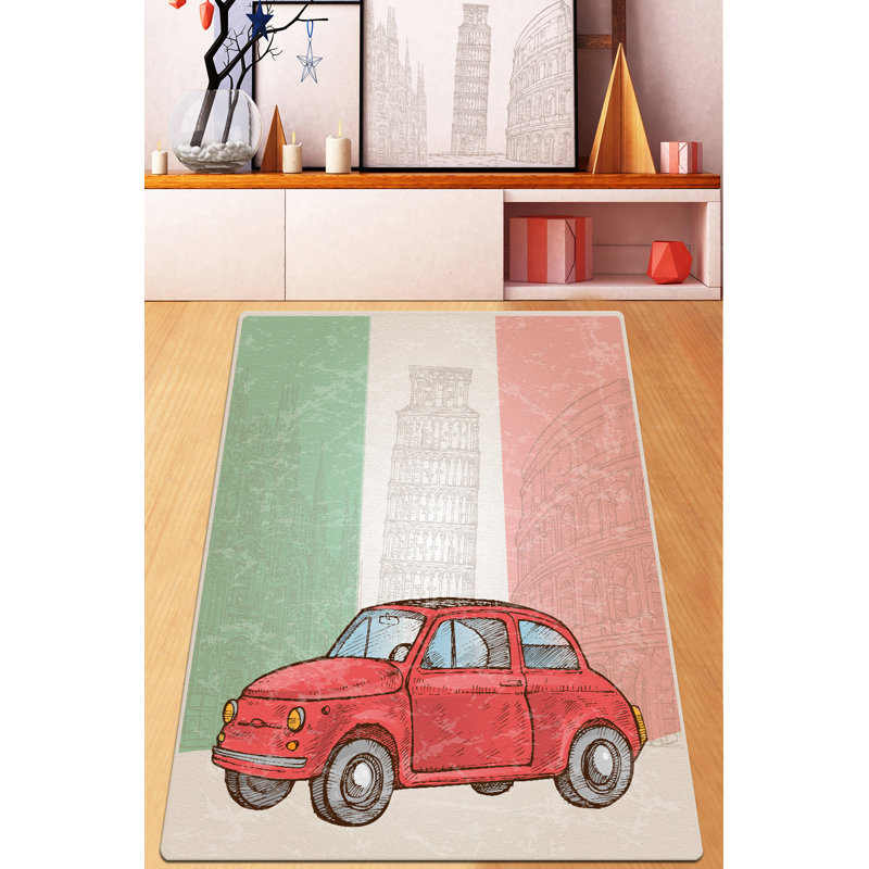 Antibacterial Hall Carpet, 31.5 x 78.7 inches | 100% Polyester, 0.4 in Pile Height, Non-Slip Felt Dot Underside | Machine Washable, Perfect for Home Entryways, Durable & Stylish Design