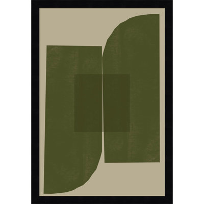 Percey "Green Composition 2" Print