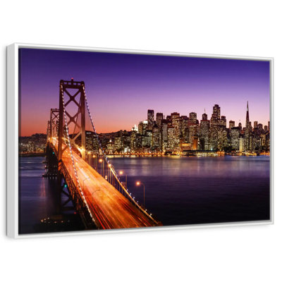 San Francisco Bay Bridge Skyline
