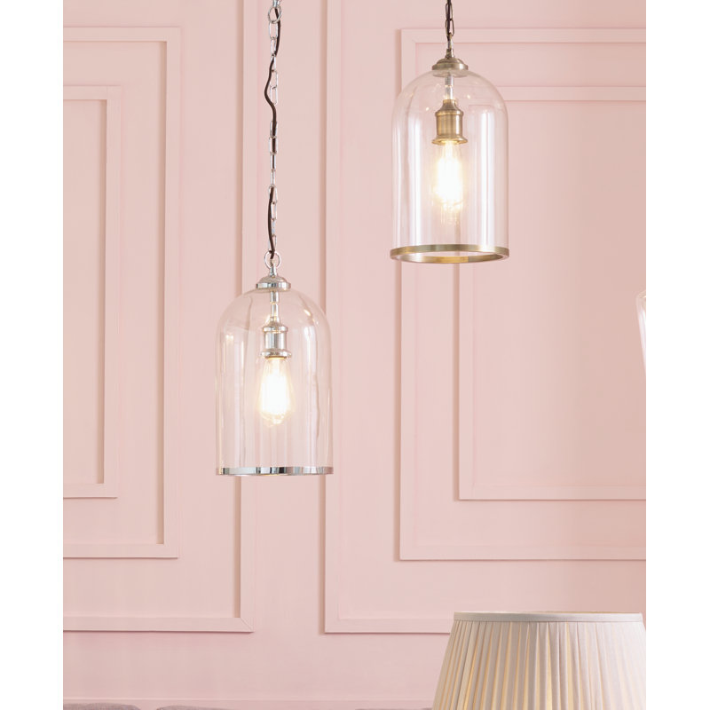 Roanoke 1 - Light Cylinder Pendant, Antique Brass
