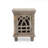 Retro Wooden Nightstand 1 Door