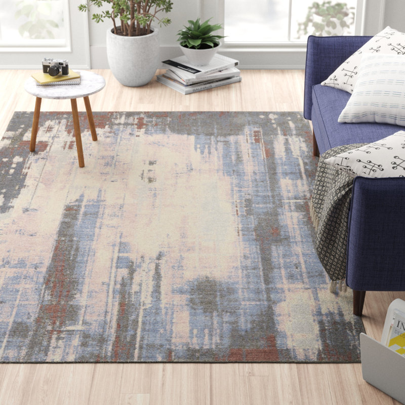 Whately Abstract Area Rug, Rectangle 168 x 244cm