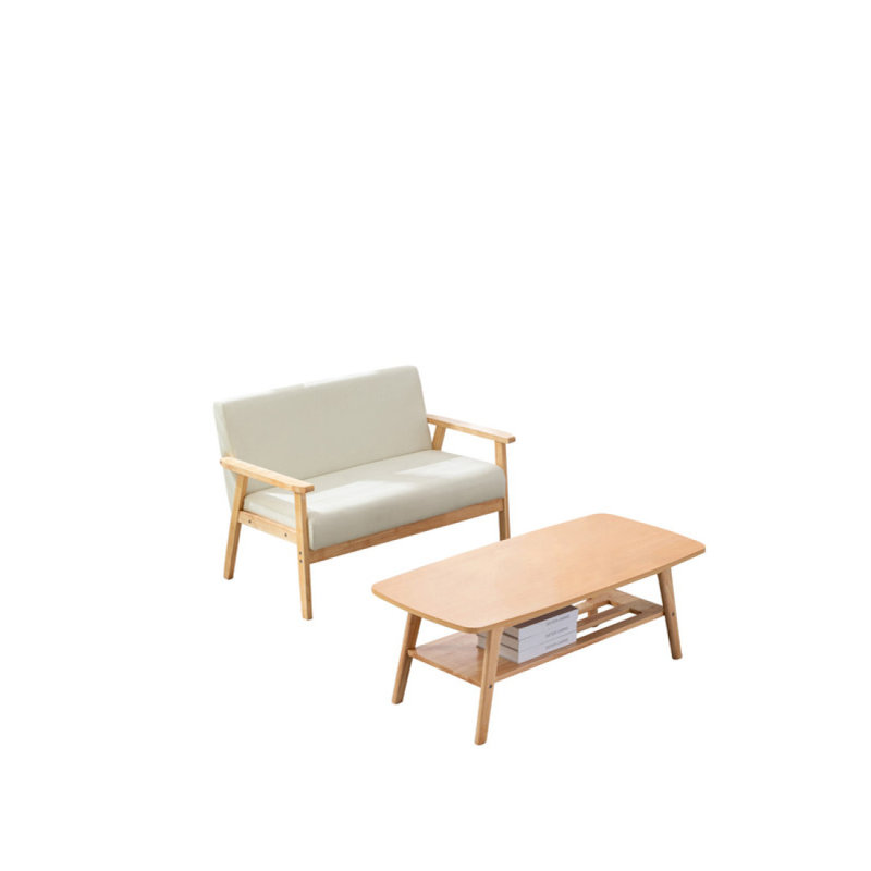 Ensemble de table basse et causeuse Doucet