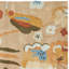 Tapis beige en laine / viscose touffeté à la main Soho-1852773179