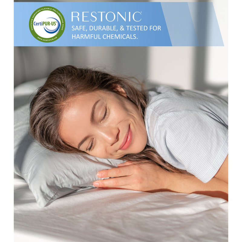 Restonic ComfortCare Hybrid Restful Nights Euro Top Plush, Full