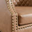 Ensemble de 2 fauteuils club en similicuir touffeté large Oscar-1042426882