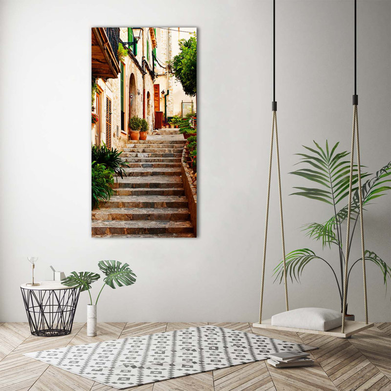 Streets In Spain - Wrapped Canvas Print