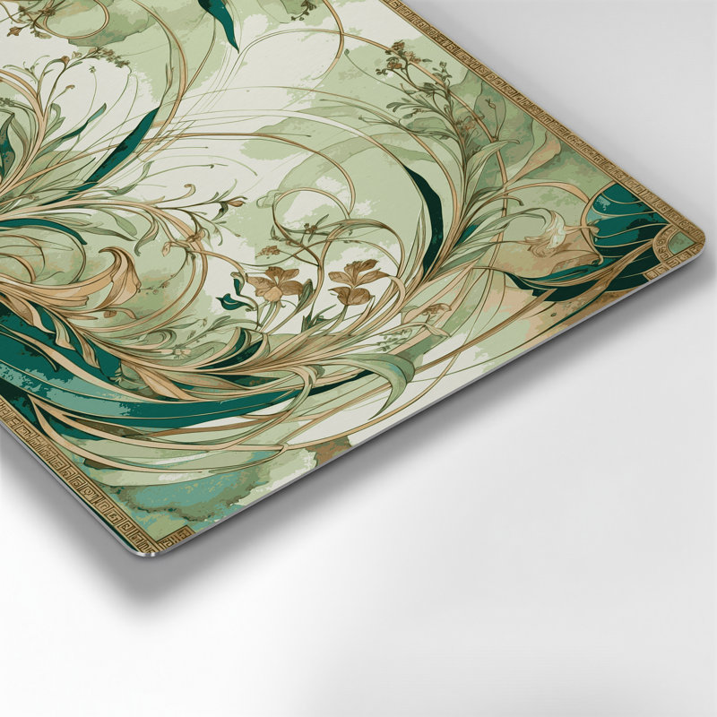 Art mural Botanical Art Nouveau, H 12 po x l 18 po