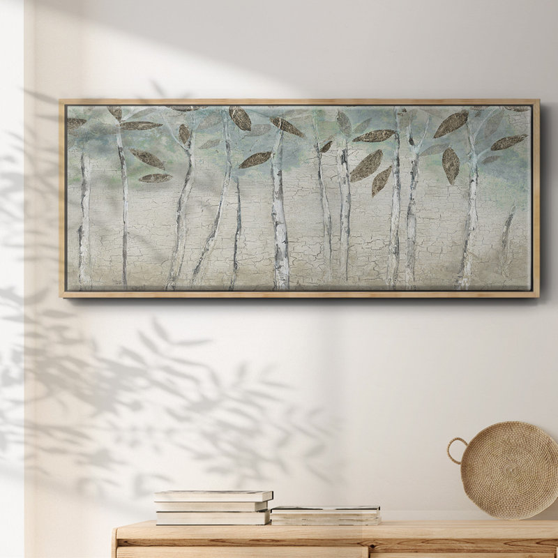 Rain Soft Woods - Toile avec cadre, H 20 po x l 50 po