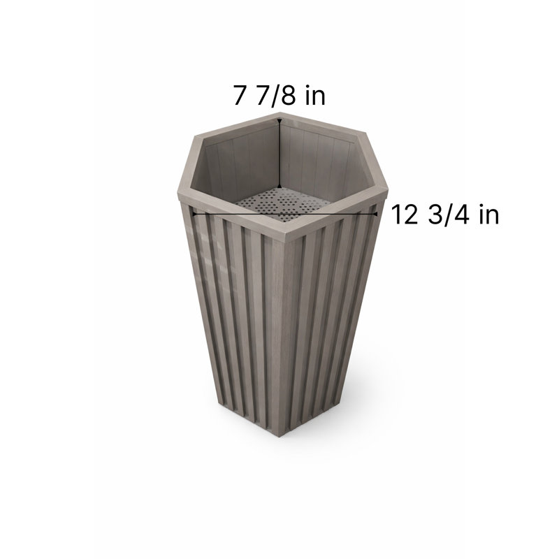 Pot à fleurs Hexagon Colonne