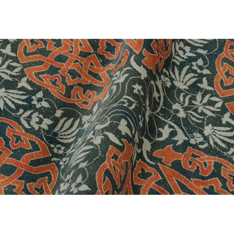 One-of-a-Kind 6'7”x9'3” Hand Knotted Area Rug