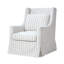 Fauteuil décoratif pivotant avec coussin lombaire l 29,5 po Claudio-815722979-815590145