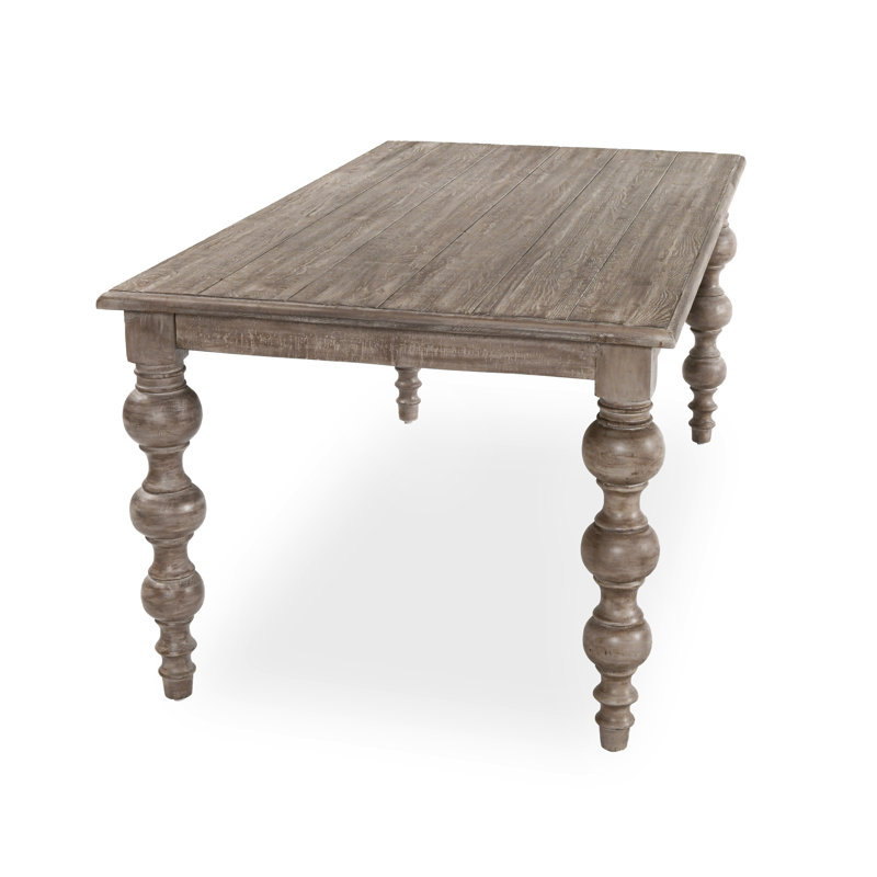 Pine Solid Wood Dining Table, 30" H x 72" L x 38" W
