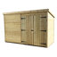 Kacper 9 ft. W x 6 ft. D Solid Wood Garden Shed