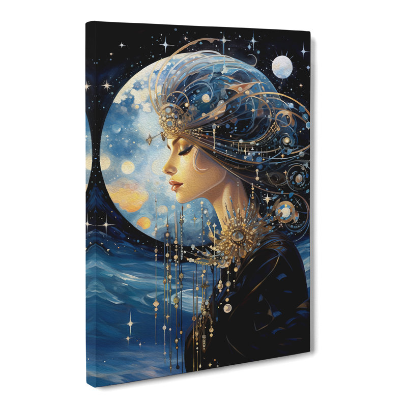 Galaxy No.2 - Wrapped Canvas, 60cm H x 40cm W x 3cm D
