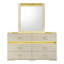 Ensemble de commode et miroir Brigette