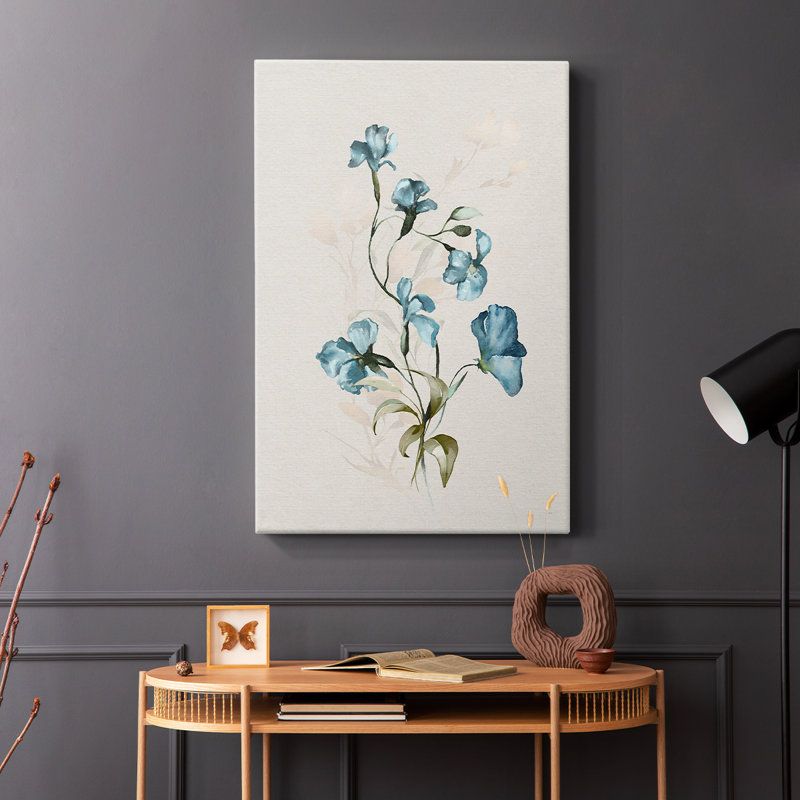 Sweet Pea II - Cavas enveloppés de galerie, H 48 po x l 32 po