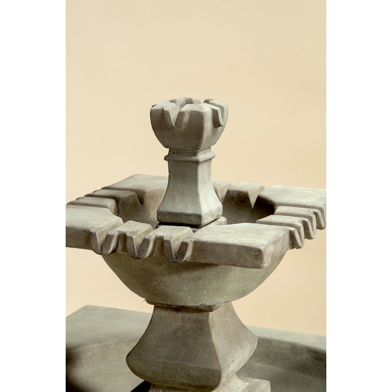 Solara Hand Crafted Weather Resistant Floor Fountain