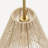 Nekoosa 1 - Light Gold Pendant