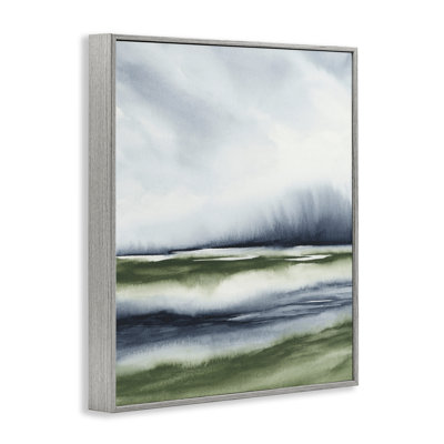 Sage Shadows, estampe numérique du paysage, conception par 1x