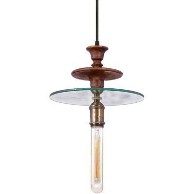 Luminaire suspendu simple à 1 lumière Rhea
