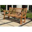 Theodore Teak Outdoor Commercial Bench-725279294