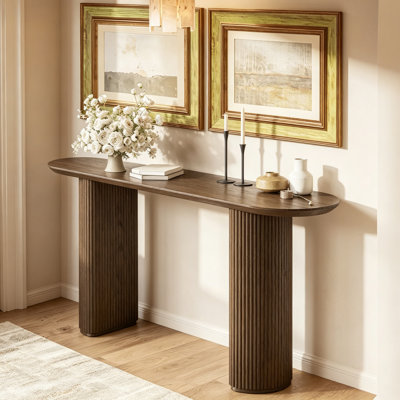 American country retro console table