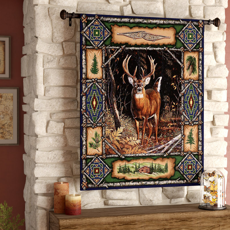 Tapisserie Deer Lodge