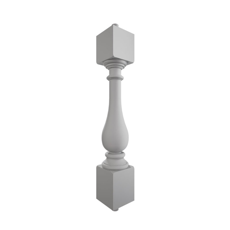 Balustre Fiberthane 700 Series, apprêté en usine, H 30 po x l 5 po x P 5 po