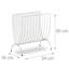 Metal Free Standing Magazine Rack