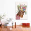 Girafe par Mia Charro - impression d'art graphique-52801107-52801108