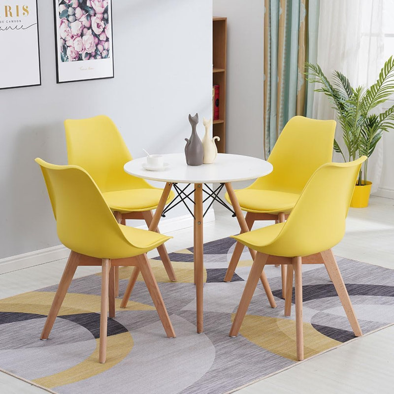 4 - Person Dining Set, Yellow