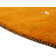 Handwoven Wool Gabbeh Uni Orange Rug