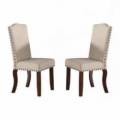 2pc Upholstered  Dining Chair