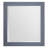 Bernharda 34 in. W x 32 in. H Modern & Contemporary Rectangular Framed Surface-Mount Bathroom Vanity Mirror in Charcoal Gray-1368959435-1368959434