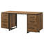 Bureau d'ordinateur à 6 tiroirs Berhalter