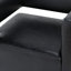 Fauteuil demi-tonneau pivotant de 29,5 po Roye-69443766