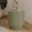 Table d'appoint ronde en fibre de polyester 14 po Biddlesden-1843953828