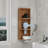 Wall Mounted Required Bathroom Shelves-387490528