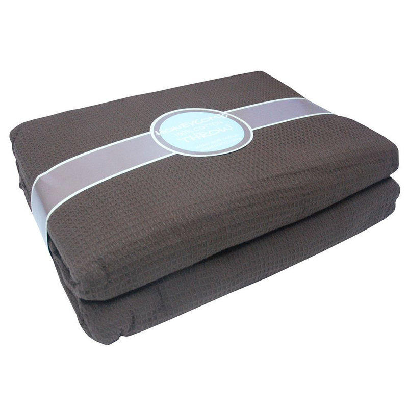 Culbert Throw Blanket, Chocolate
