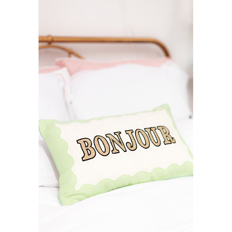 Evianna Cotton Rectangular Lumbar Cushion