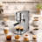 CASABREWS 20 Bar Espresso Machine Coffee Maker W/ Powerful Steam Wand Stainless Steel-97916807