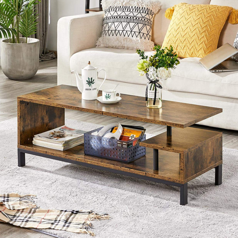 Unfinished TV Stand for TVs up to 50", Rustic Brown